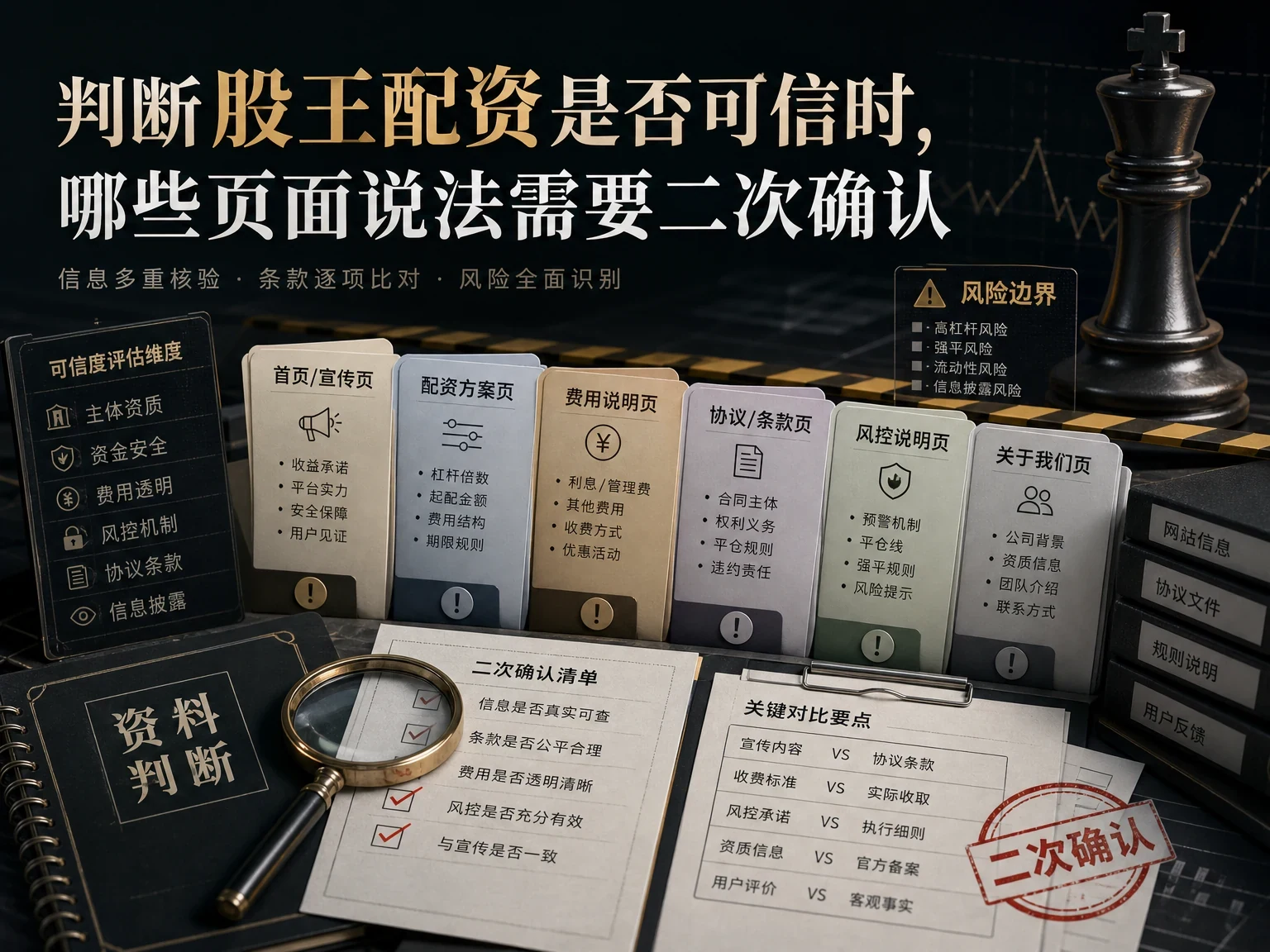判断股王配资是否可信时,哪些页面说法需要二次确认 插图