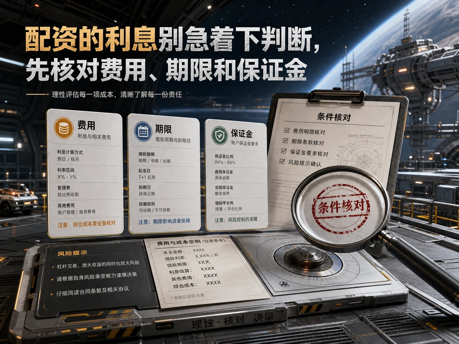 配资的利息别急着下判断，先核对费用、期限和保证金 插图