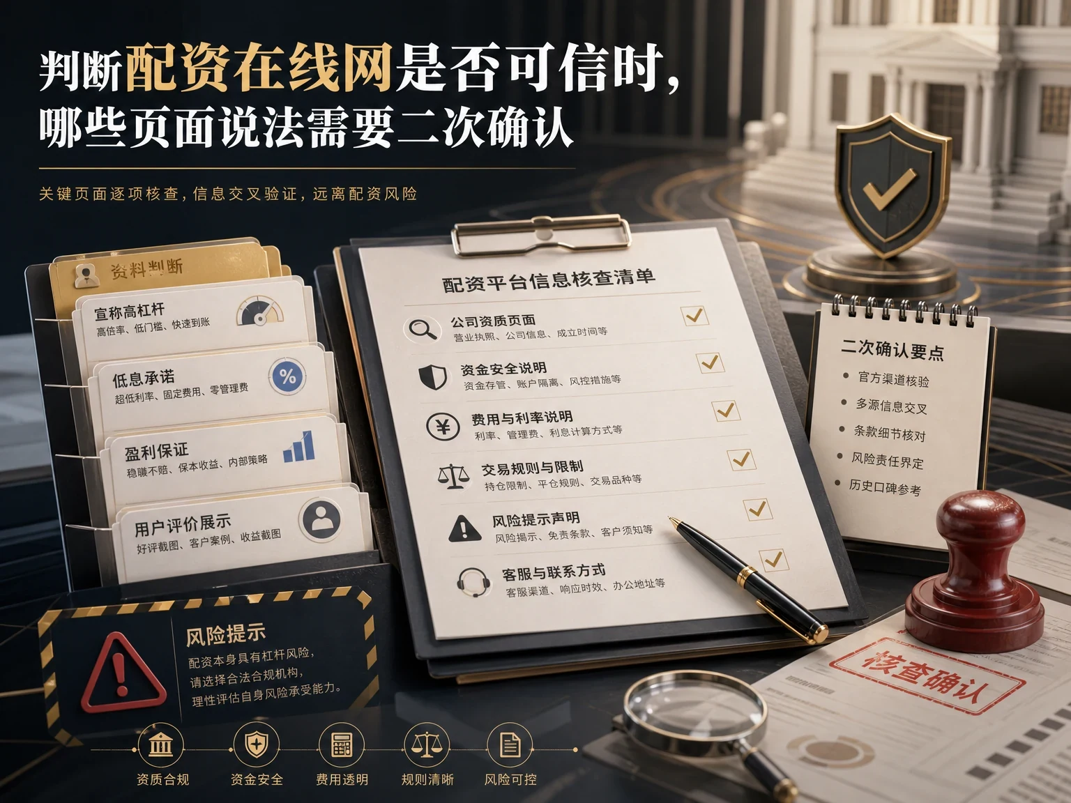 判断配资在线网是否可信时，哪些页面说法需要二次确认 插图