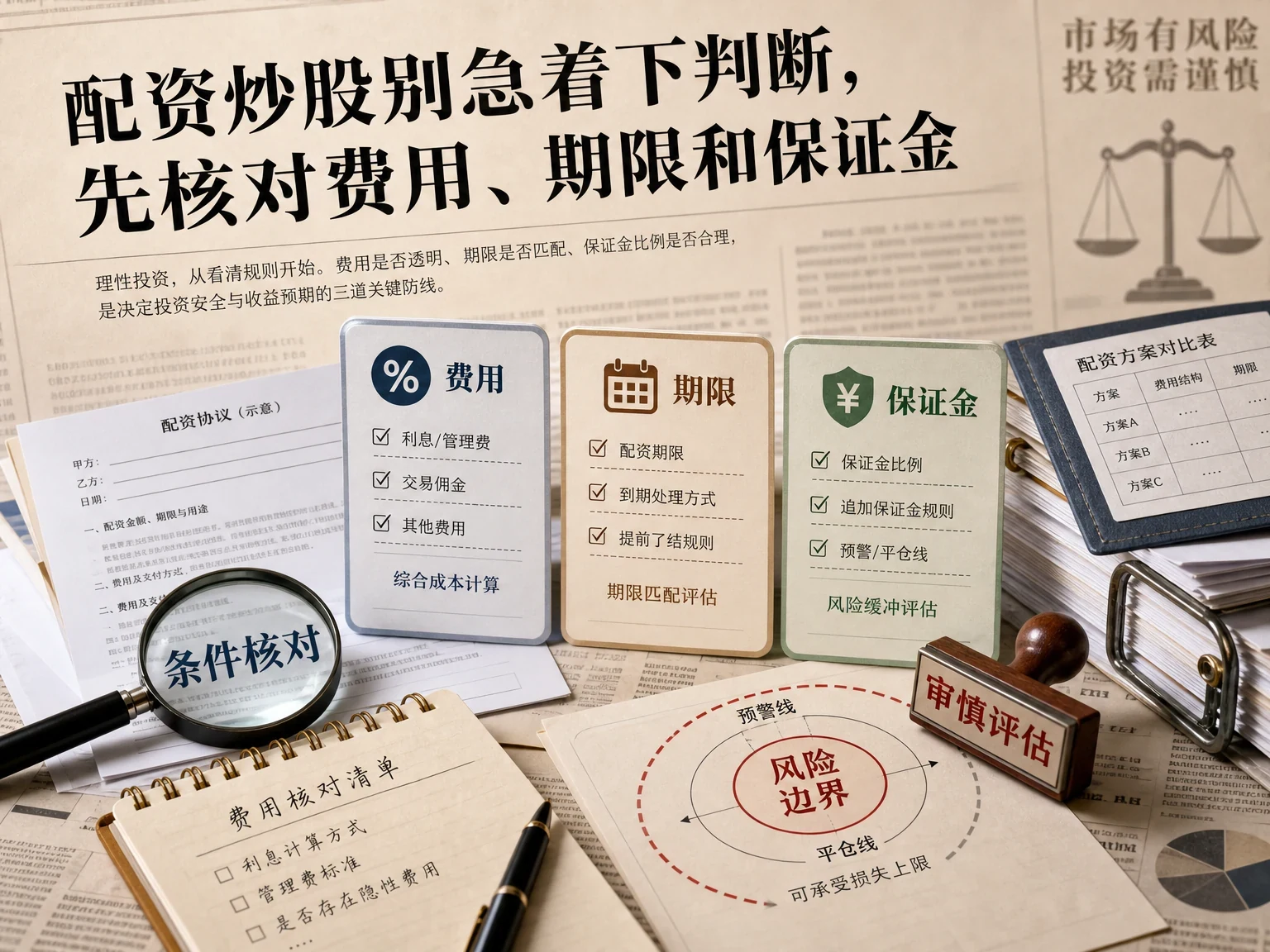 配资炒股别急着下判断，先核对费用、期限和保证金 插图
