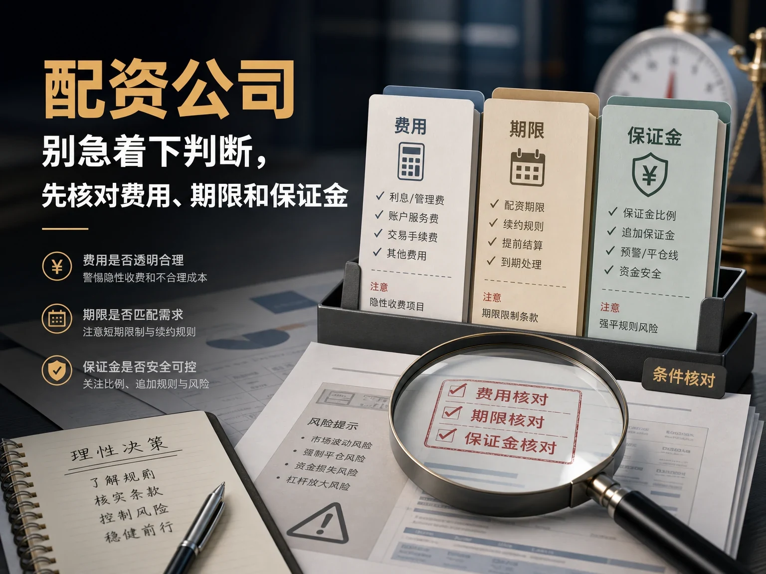 配资公司别急着下判断，先核对费用、期限和保证金 插图