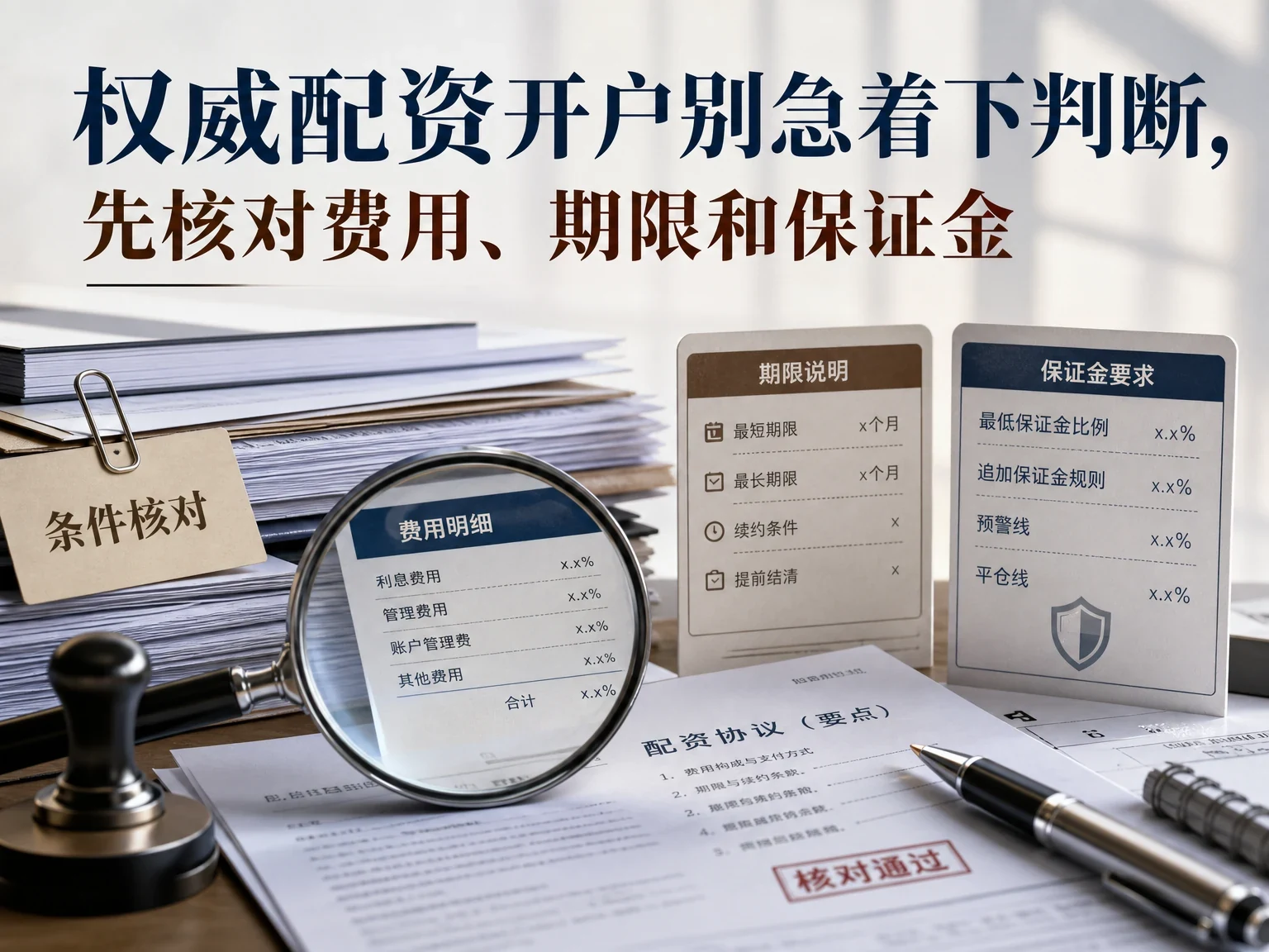权威配资开户别急着下判断,先核对费用、期限和保证金缩略图