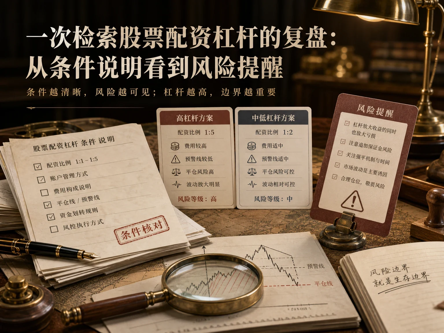 一次检索股票配资杠杆的复盘:从条件说明看到风险提醒 插图